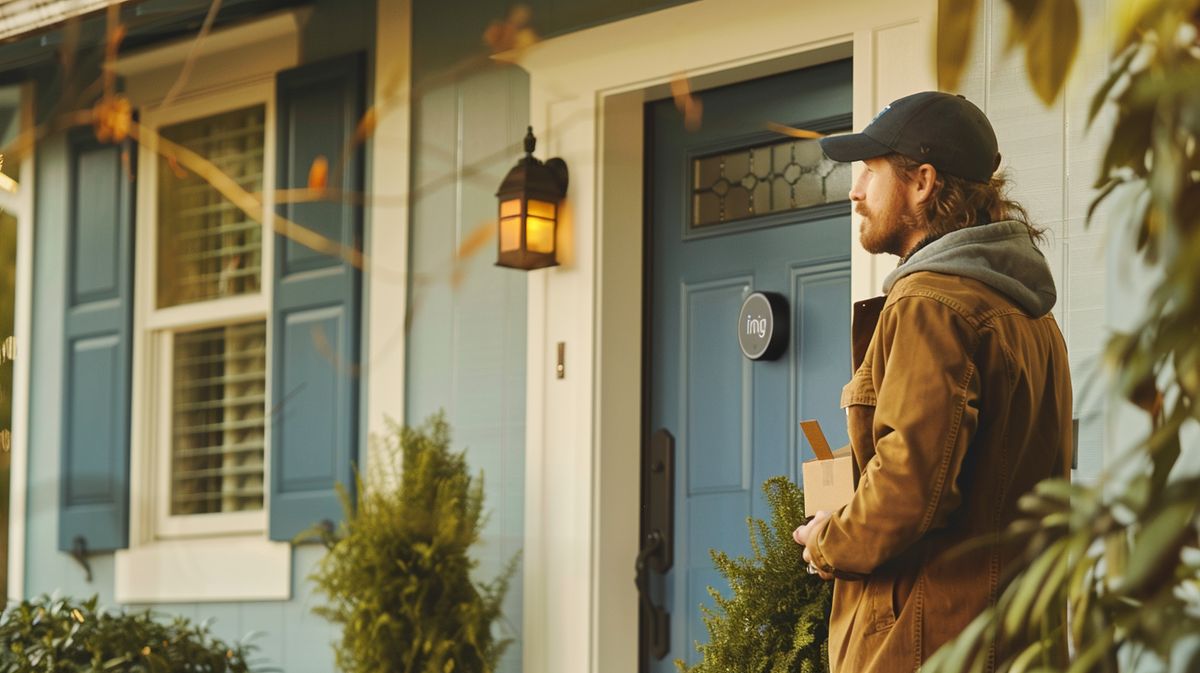 Confused homeowner puzzled why their Ring Doorbell doesn't pick up everything, as delivery person leaves package unnoticed on porch